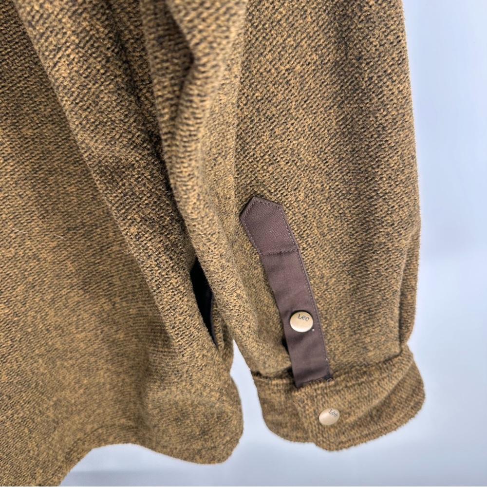 Lee Men's Tan Shirt Jacket - Picture 4 of 10